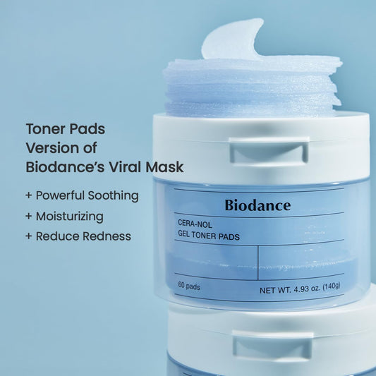 Cera-Nol Gel Toner Pads by Biodance