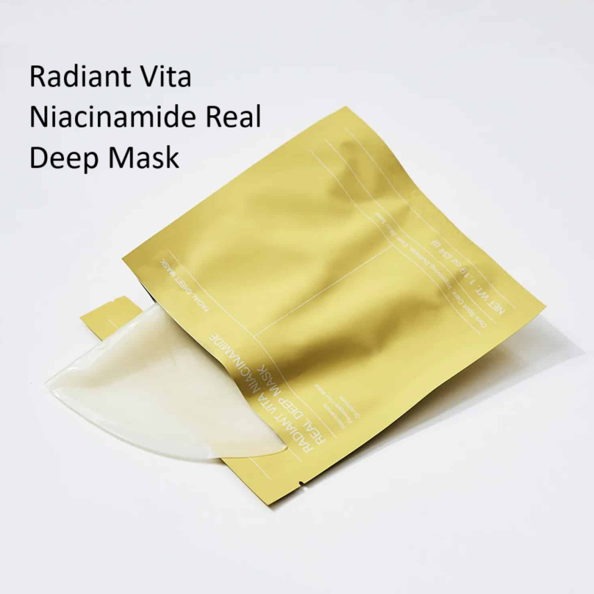 Radiant Vita Niacinamide Real Deep Mask by Biodance – koreancosmetic.cy