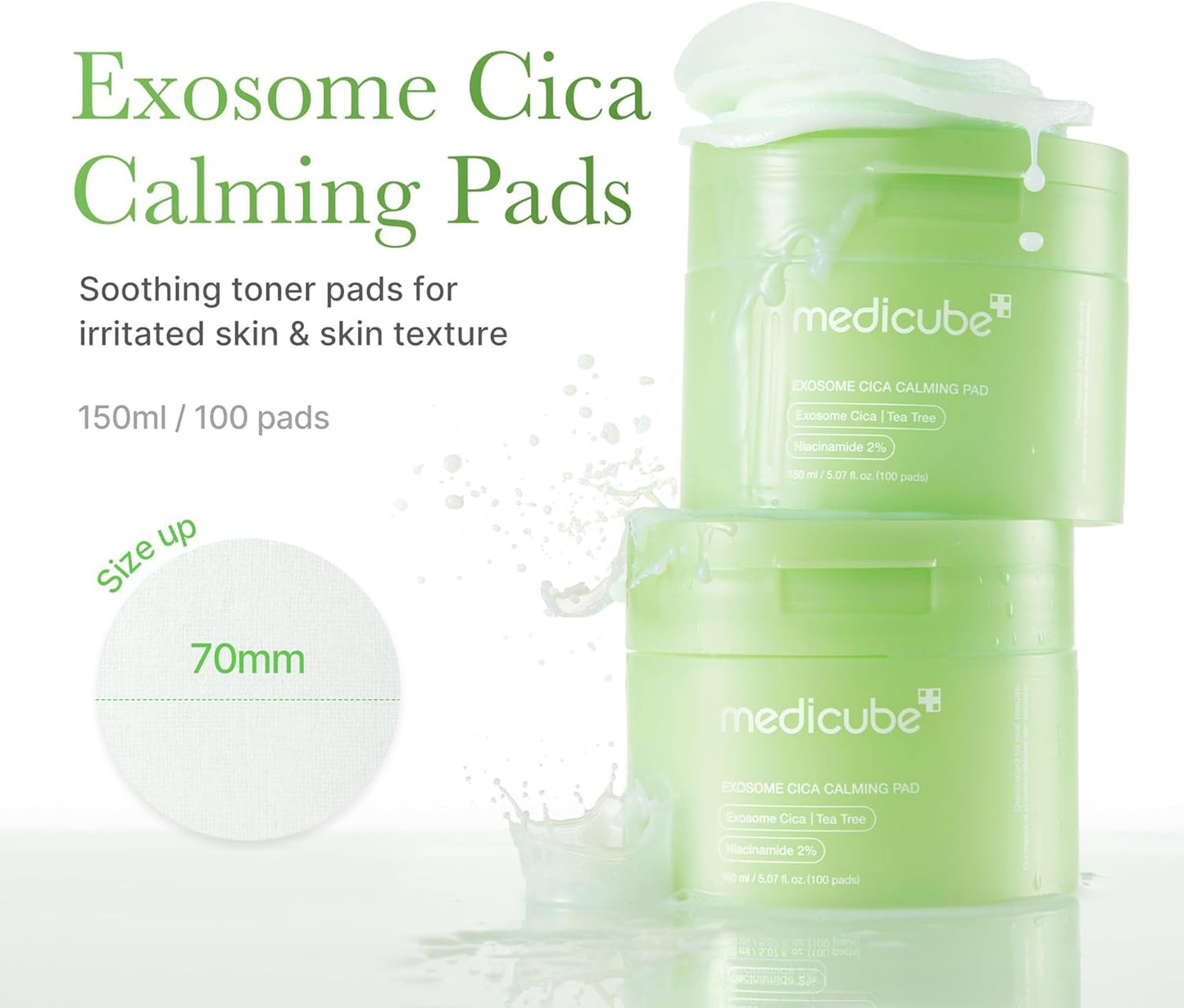 Exosome Cica Calming Pad by Medicube