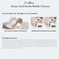 Amino acid gentle Bubble cleanser by dr. Althea
