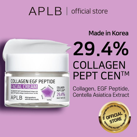 Collagen EGF Peptide Facial Cream – Collagen Pept CENT™ 29.4% by APLB