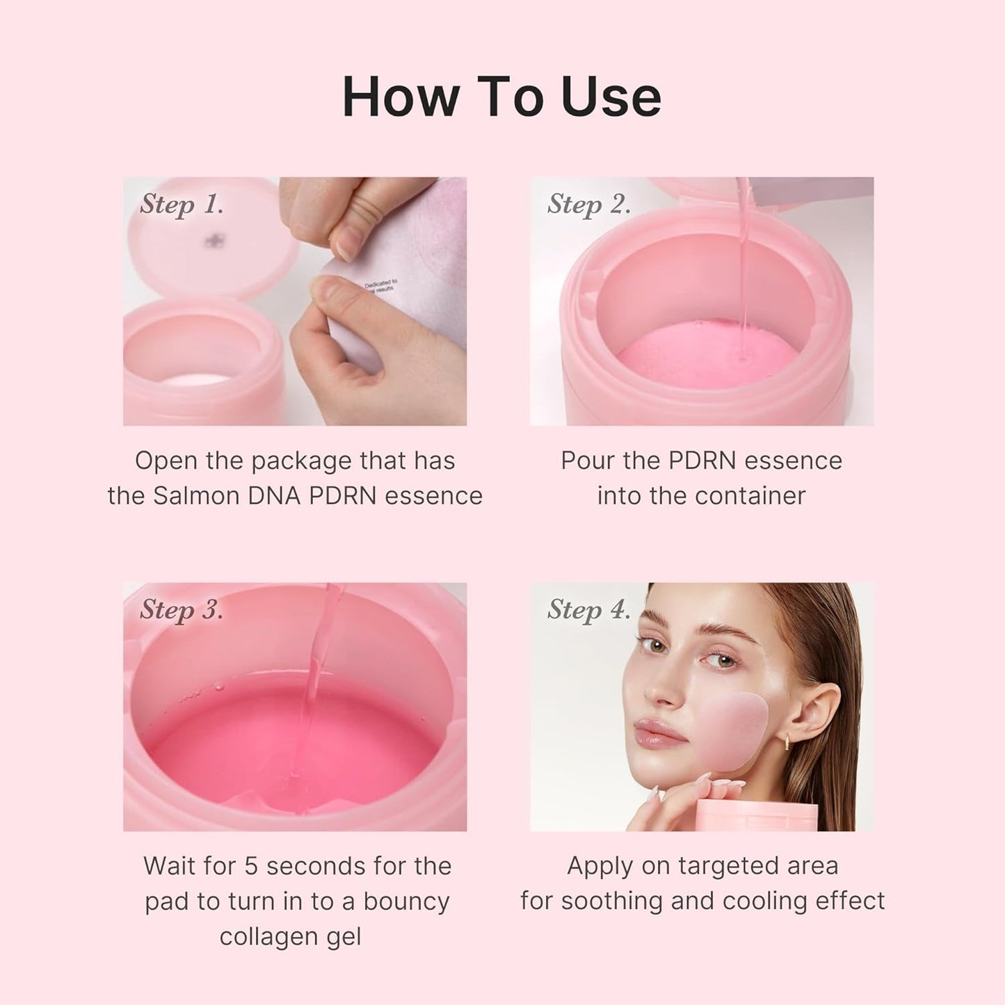Using Medicube toner pads on face for hydration soothing and skin brightening effect