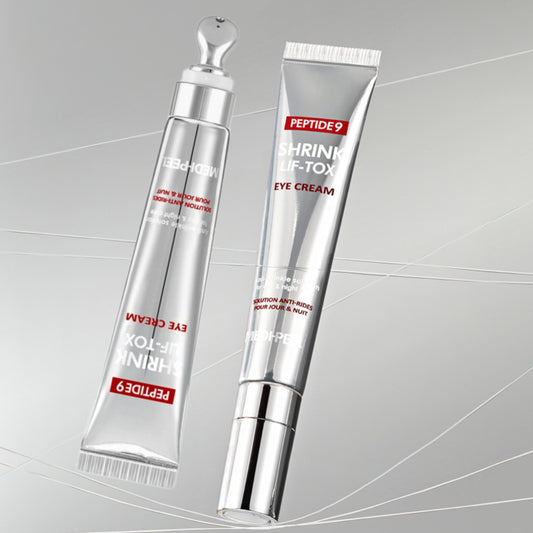 Anti-aging eye cream with a metallic applicator by Medi-Peel
