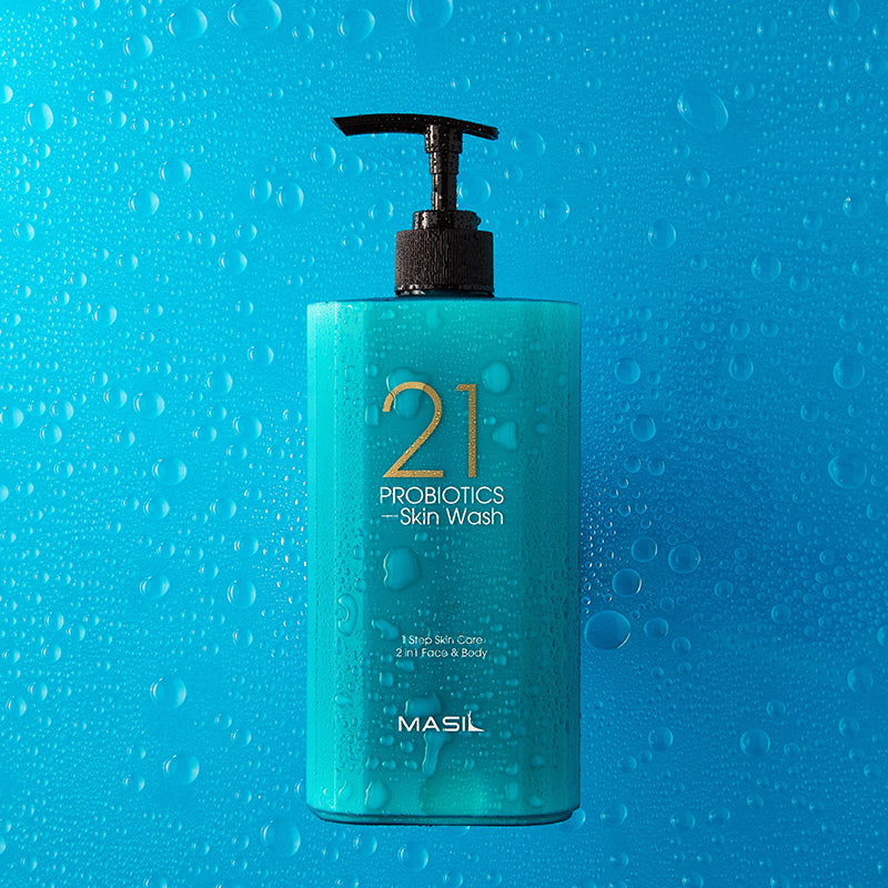 21 probiotics skin wash shower gel by Masil