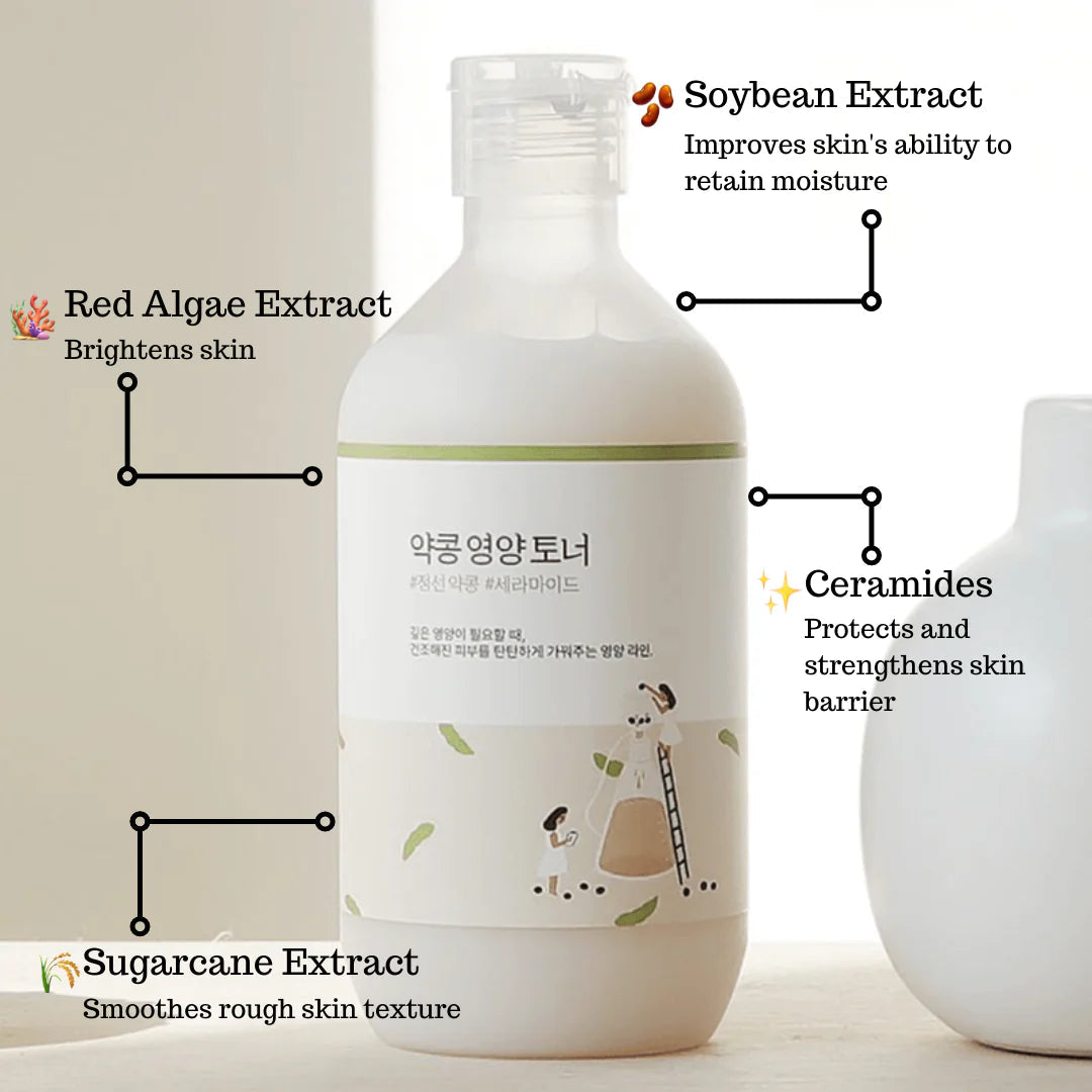 Soybean Nourishing  Toner by Round Lab