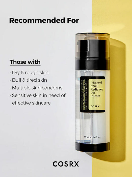 Advanced snail radiance dual essence by Cosrx