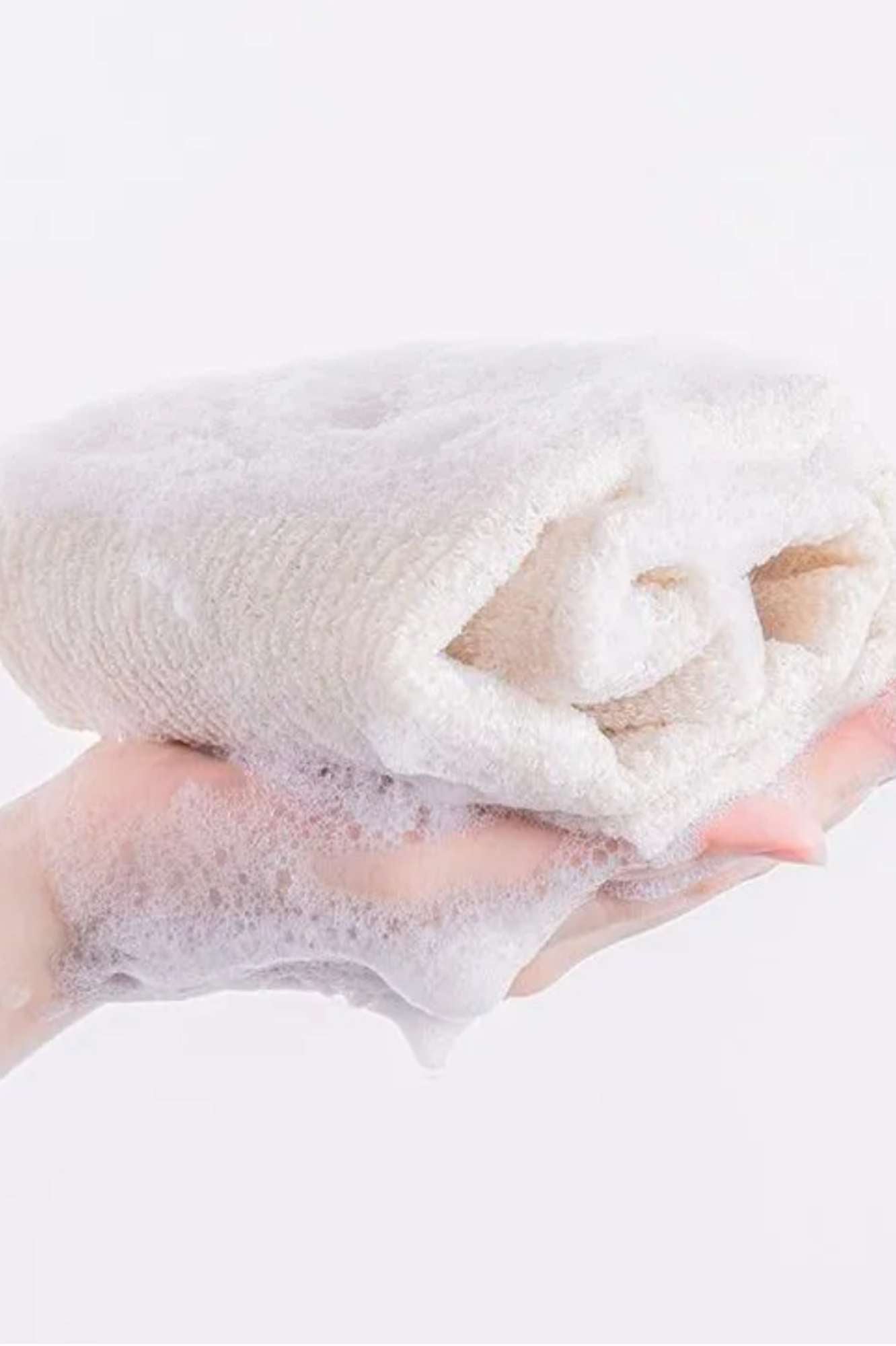 Hanji body wash towel by Benton