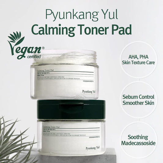 Calming toner pads by Pyunkang Yul