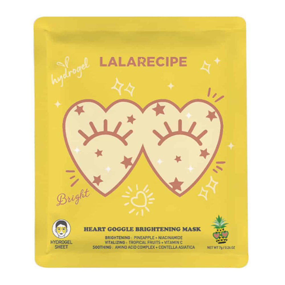 Heart Goggle Brightening Mask by Lalarecipe