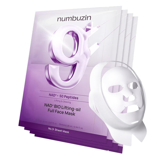 NAD+ BIO Lifting-sil Full Face Mask by Numbuzin