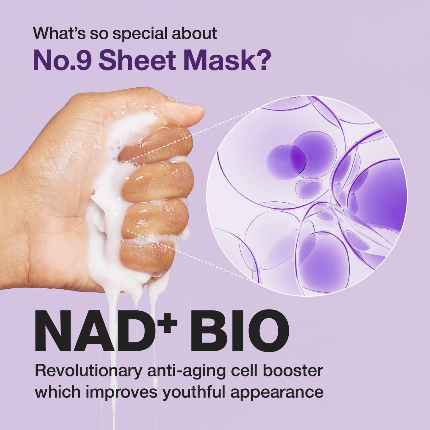 NAD+ BIO Lifting-sil Full Face Mask by Numbuzin