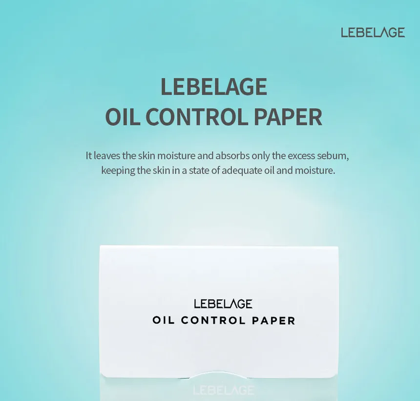 Oil Control Paper Blue Oil Control Paper by Lebelage – koreancosmetic.cy