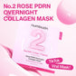 No.2 Rose PDRN Overnight Collagen Mask by Numbuzin