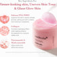 Medicube PDRN Pink Collagen toner pad ingredients list with PDRN collagen niacinamide and hydrating components