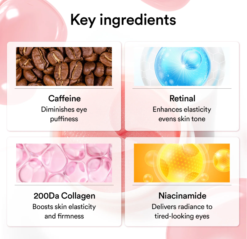 PDRN Retinal Eye Patch  Glow Jelly by Abib