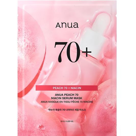 Тканевая маска с экстрактом персика и ниацинамидом от Anua