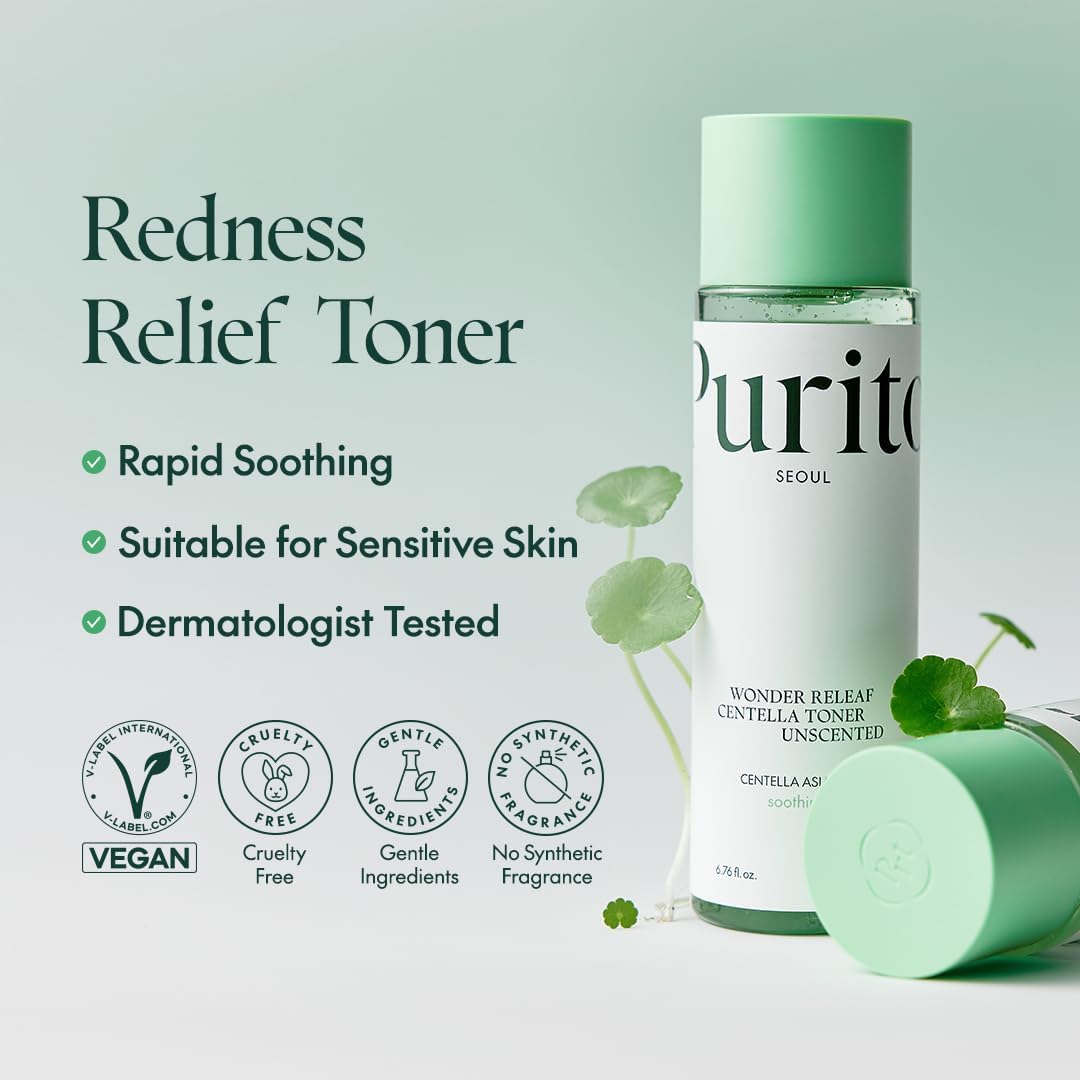Wonder Releaf Centella Toner Unscented - Soothing by Purito