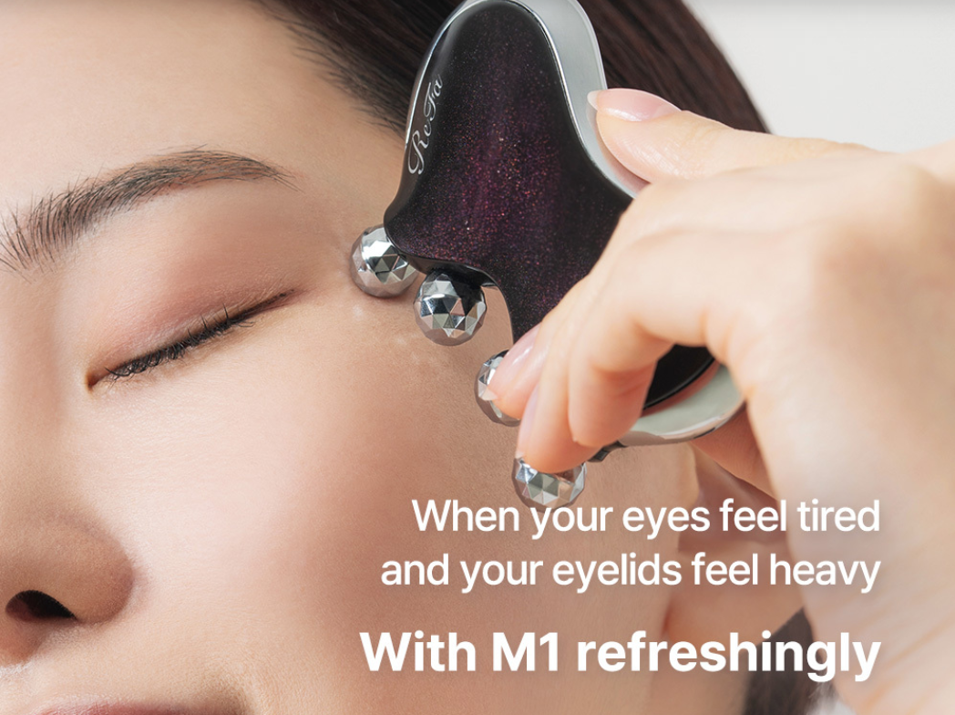 CAXA M1 Pearl - Facial Massage Roller by ReFa