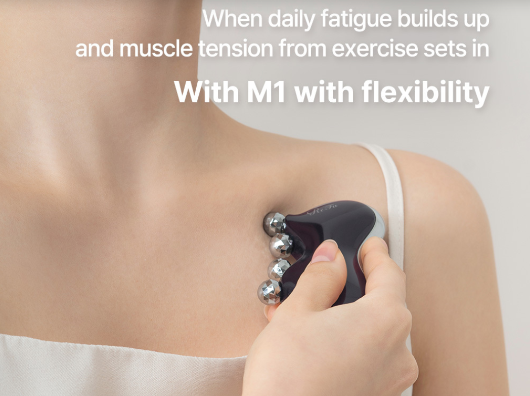 CAXA M1 Pearl - Facial Massage Roller by ReFa