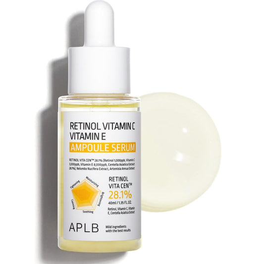 Retinol Vitamin C Vitamin E Ampoule Serum by APLB
