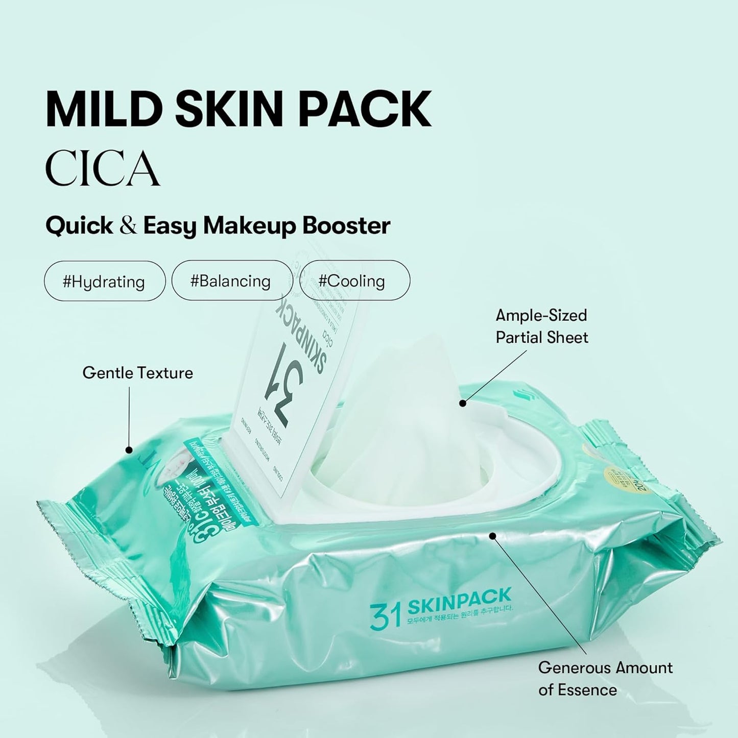 31 Skinpack Cica - Mild & Conditioning by VT Cosmetics
