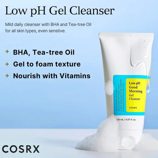 Τζελ Cosrx για πλύσιμο λιπαρoύ και συνδυασμό δέρματος