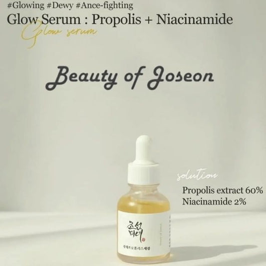 The serum for glow skin with propolis and Niacinamide by Beauty of Joseon