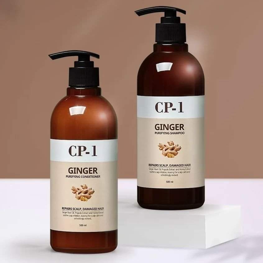 Shampoo and conditioner for damaged hair by CP-1