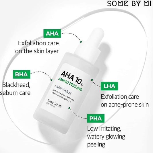 Ορός απολέπισης με 10% AHA by Some by Mi