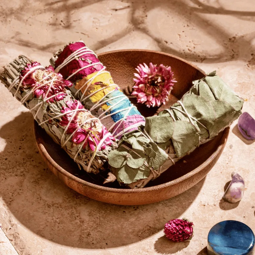 California sage with dried flowers for space fumigation, bunch 10cm