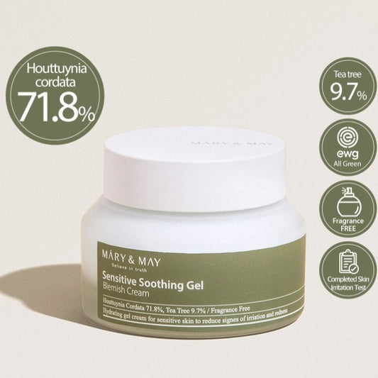 Sensitive soothing gel blemish cream by Mary&May