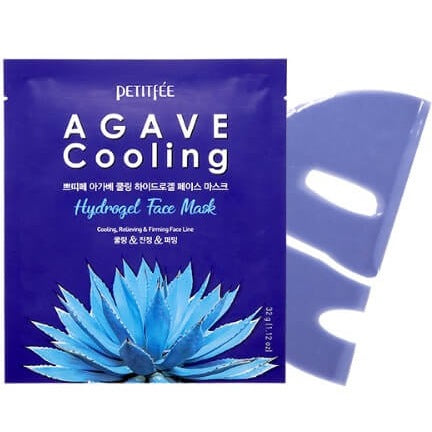 Agave cooling hydrogel face mask by Petitfee