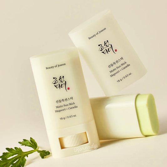 Матирующий солнцезащитный стик с Полынью и Камелией с SPF50+/PA++++ от Beauty of Joseon 