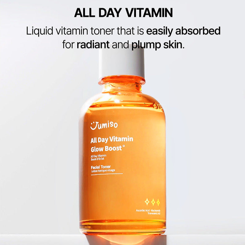 All day vitamin glow boost toner by Jumiso