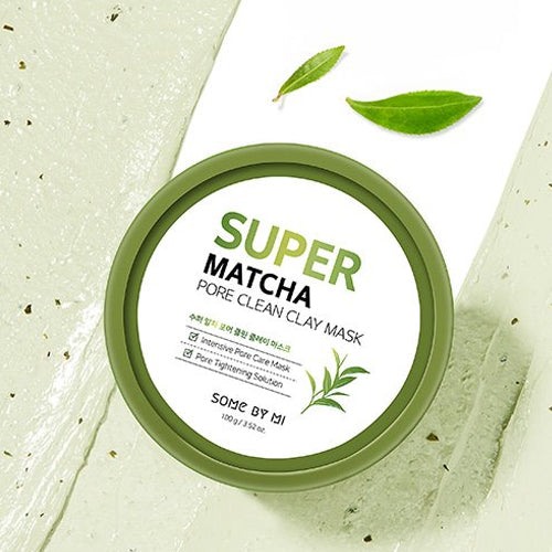 Καθαριστική Μάσκα με πηλό και τσάι matcha για σύσφιξη των πόρων της Some by mi